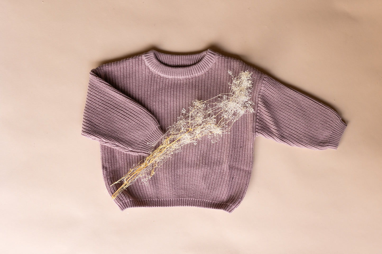 Ash Purple Cozy Knit