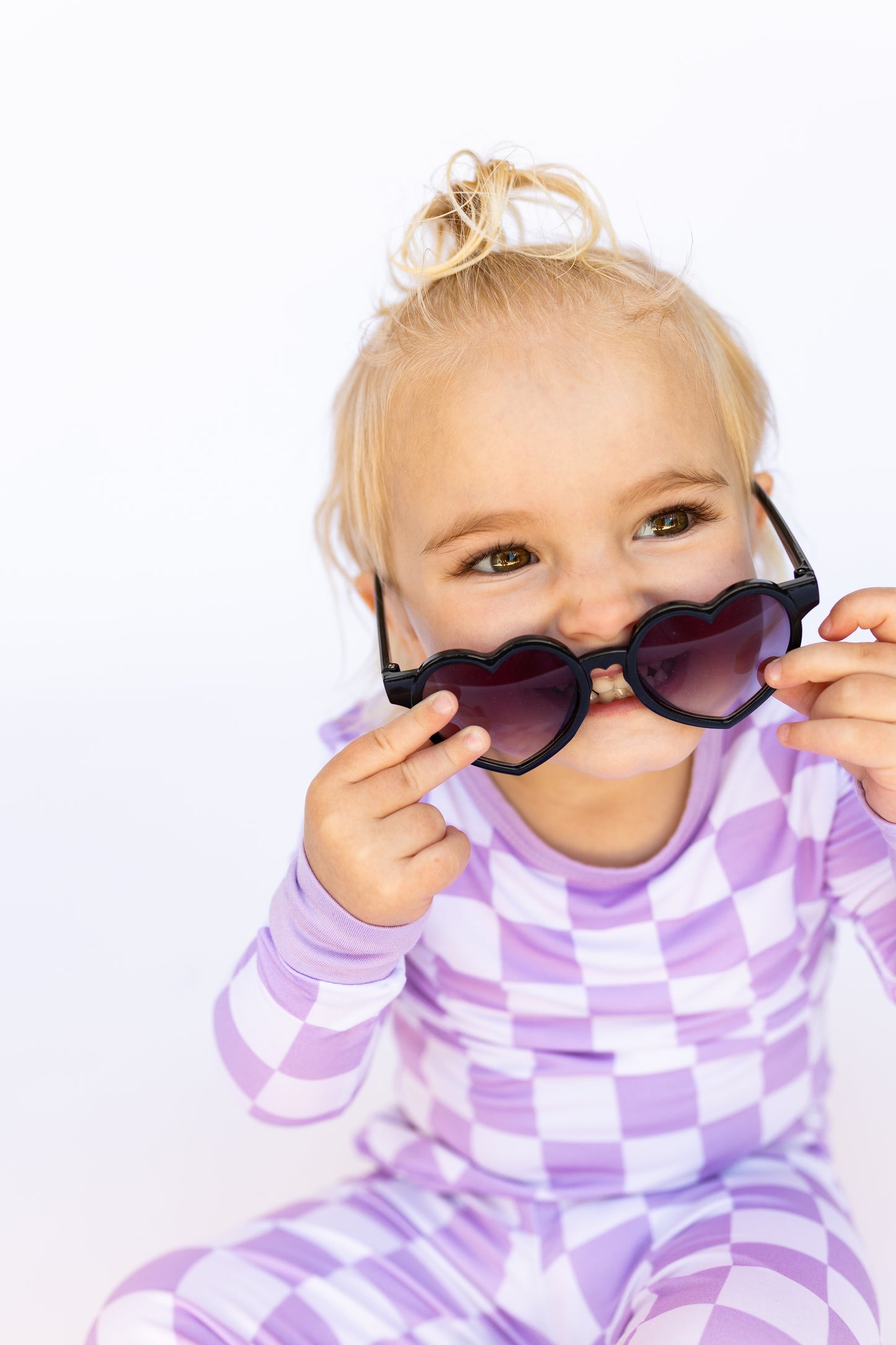 Black Heart Shaped Sunnies