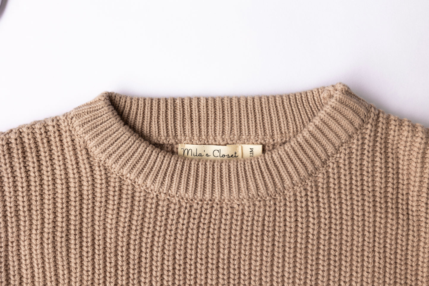 Beige Cozy Knit