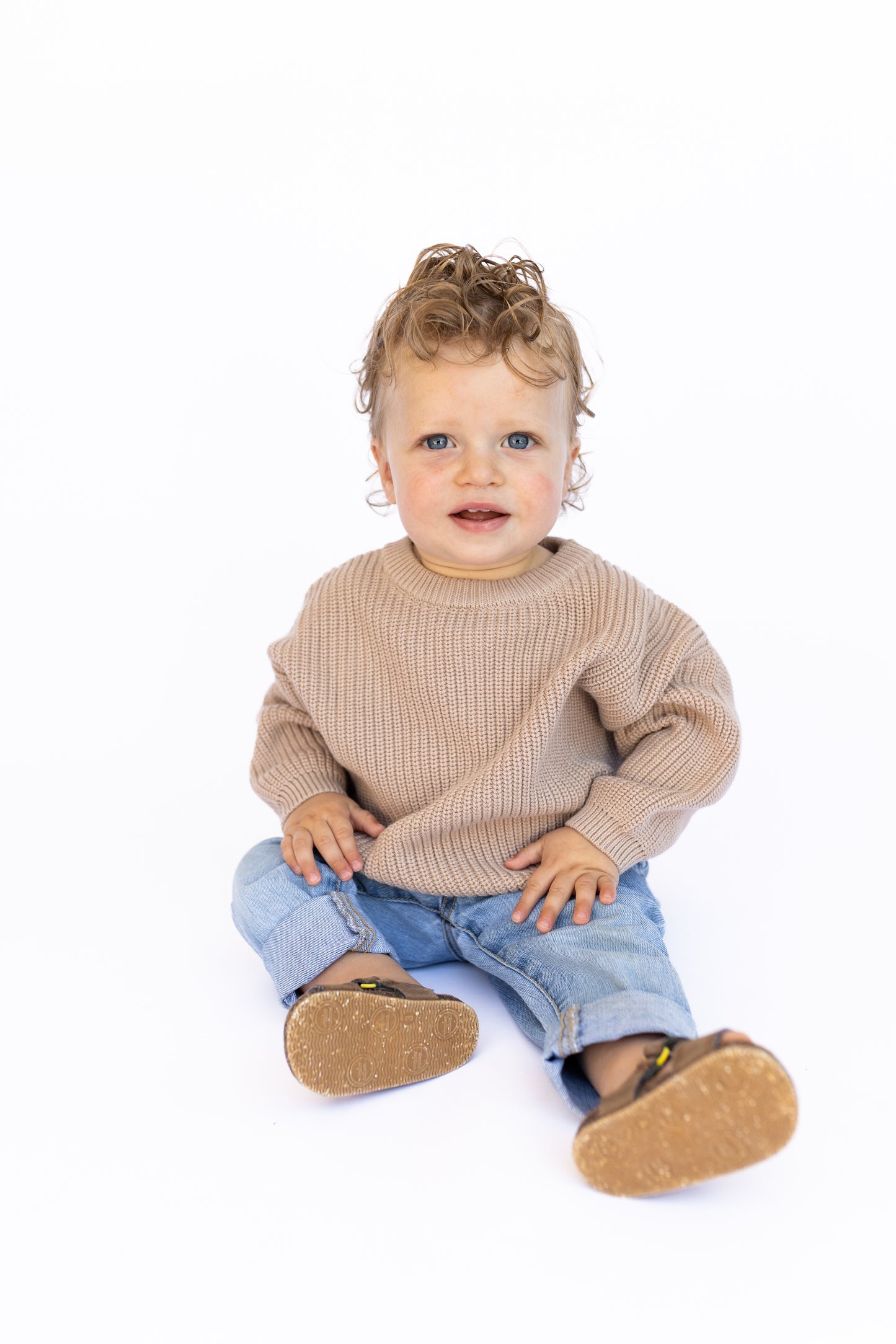 Beige Cozy Knit