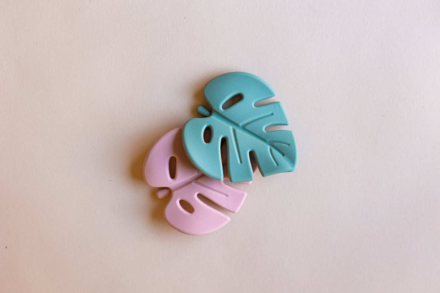 Monstera Leaf Teethers