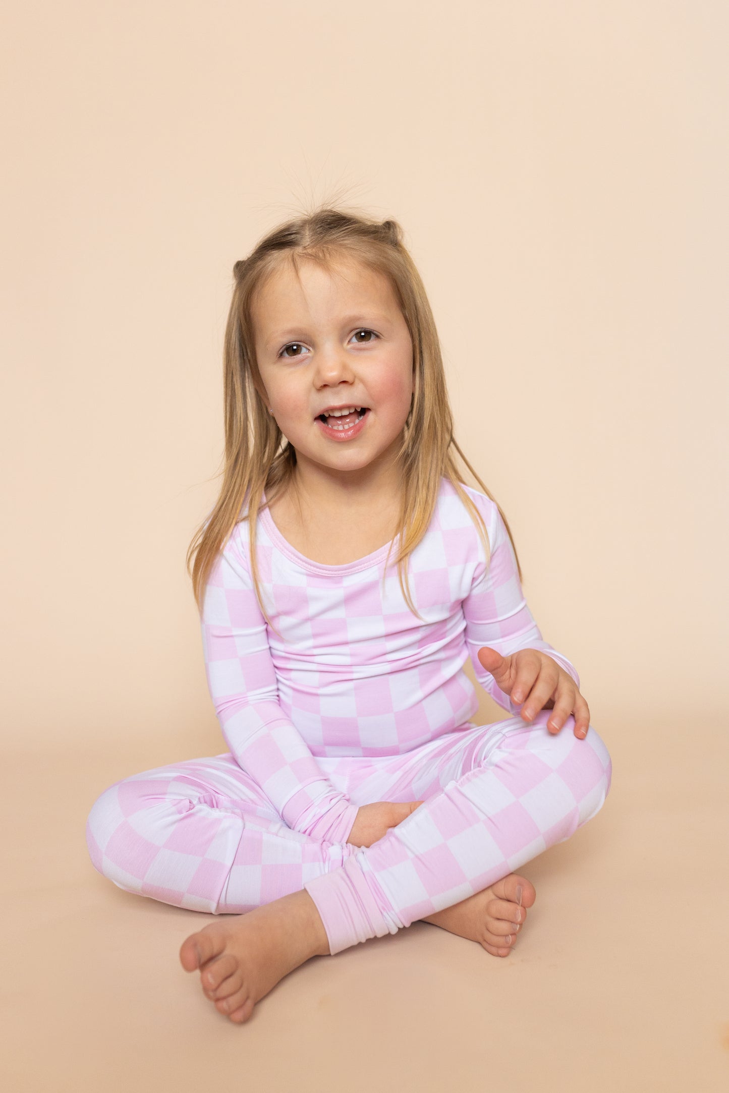 Pink Checkered Pajamas