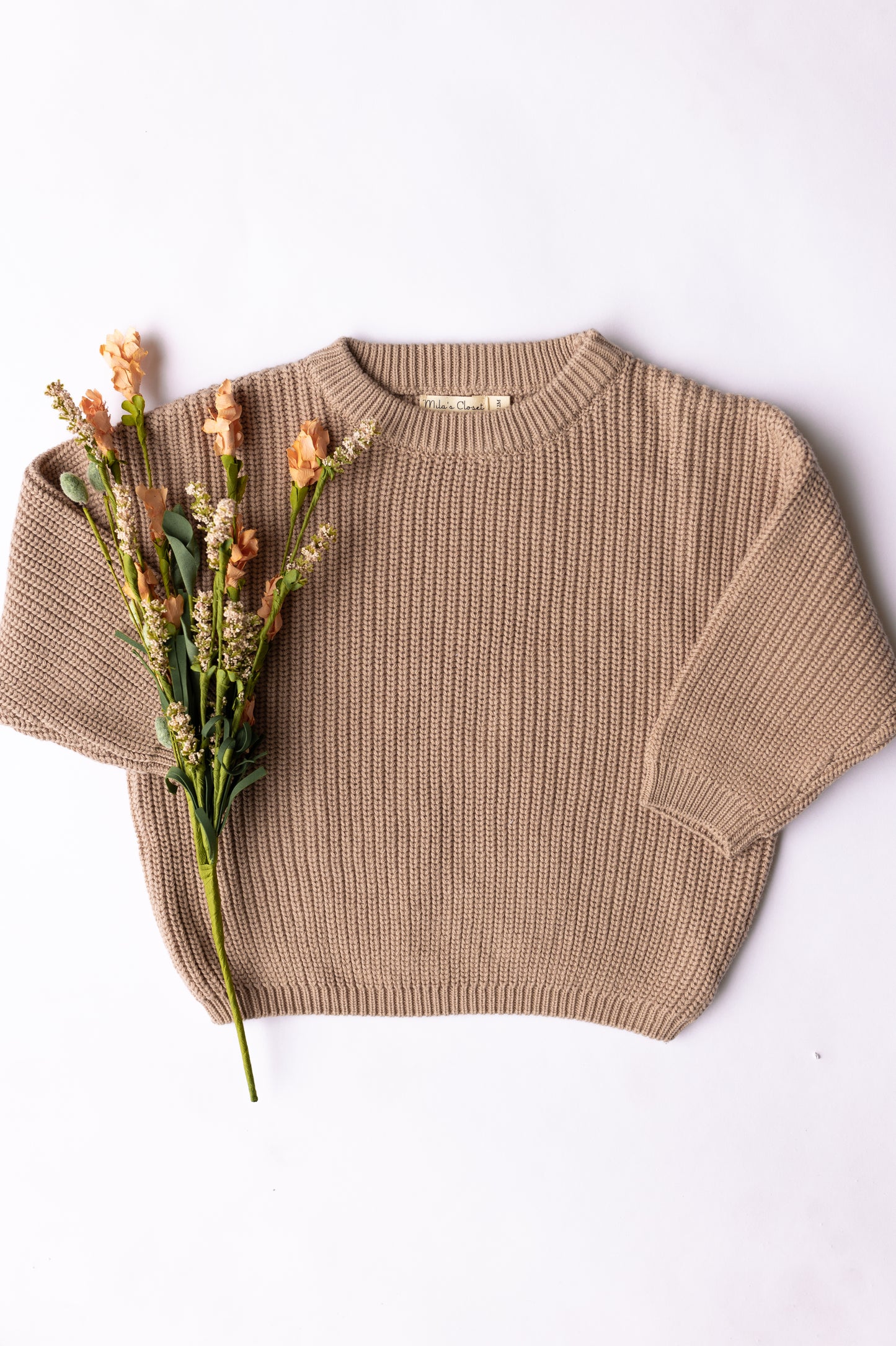 Beige Cozy Knit