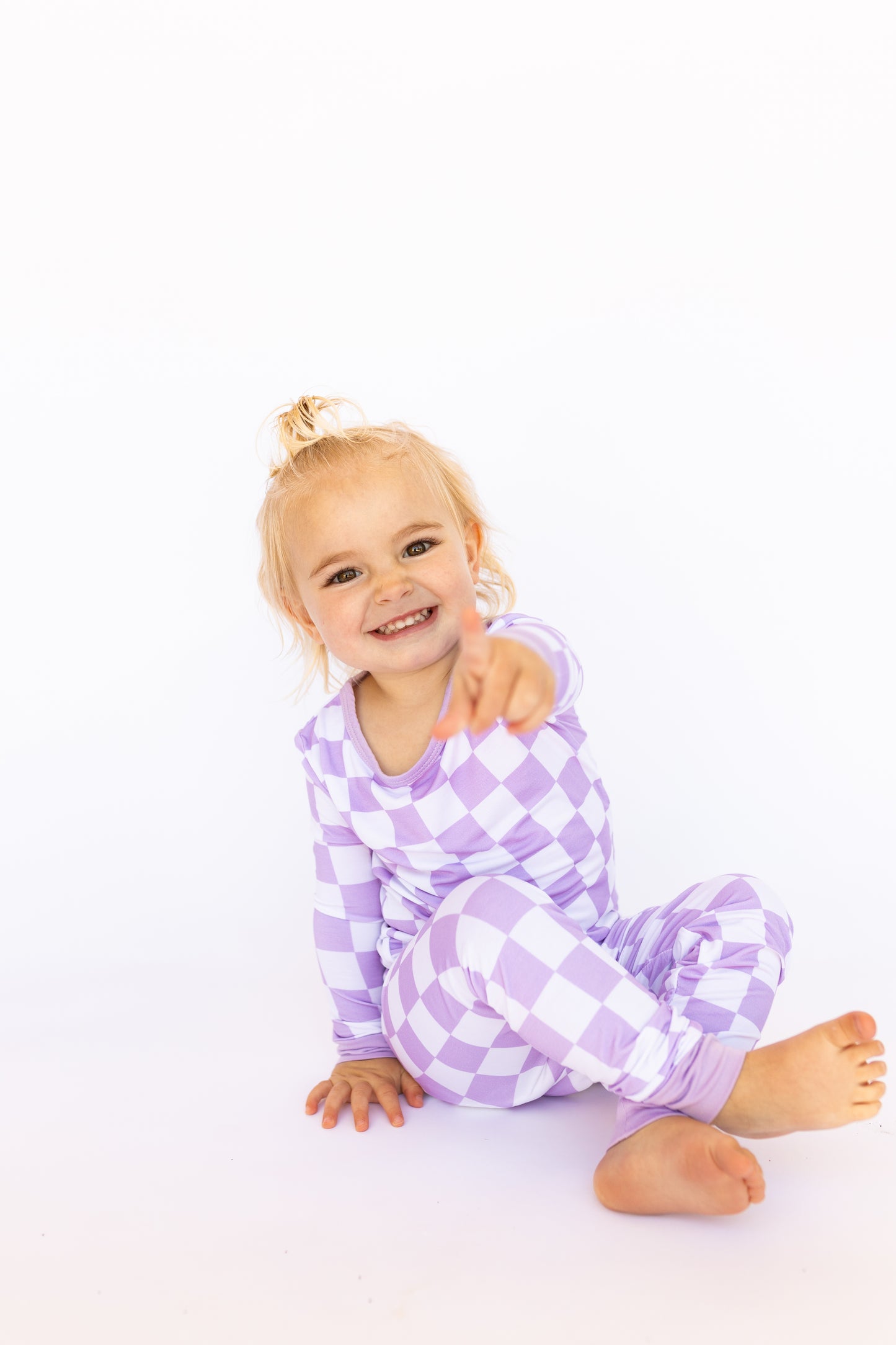 Purple Checkered Pajamas