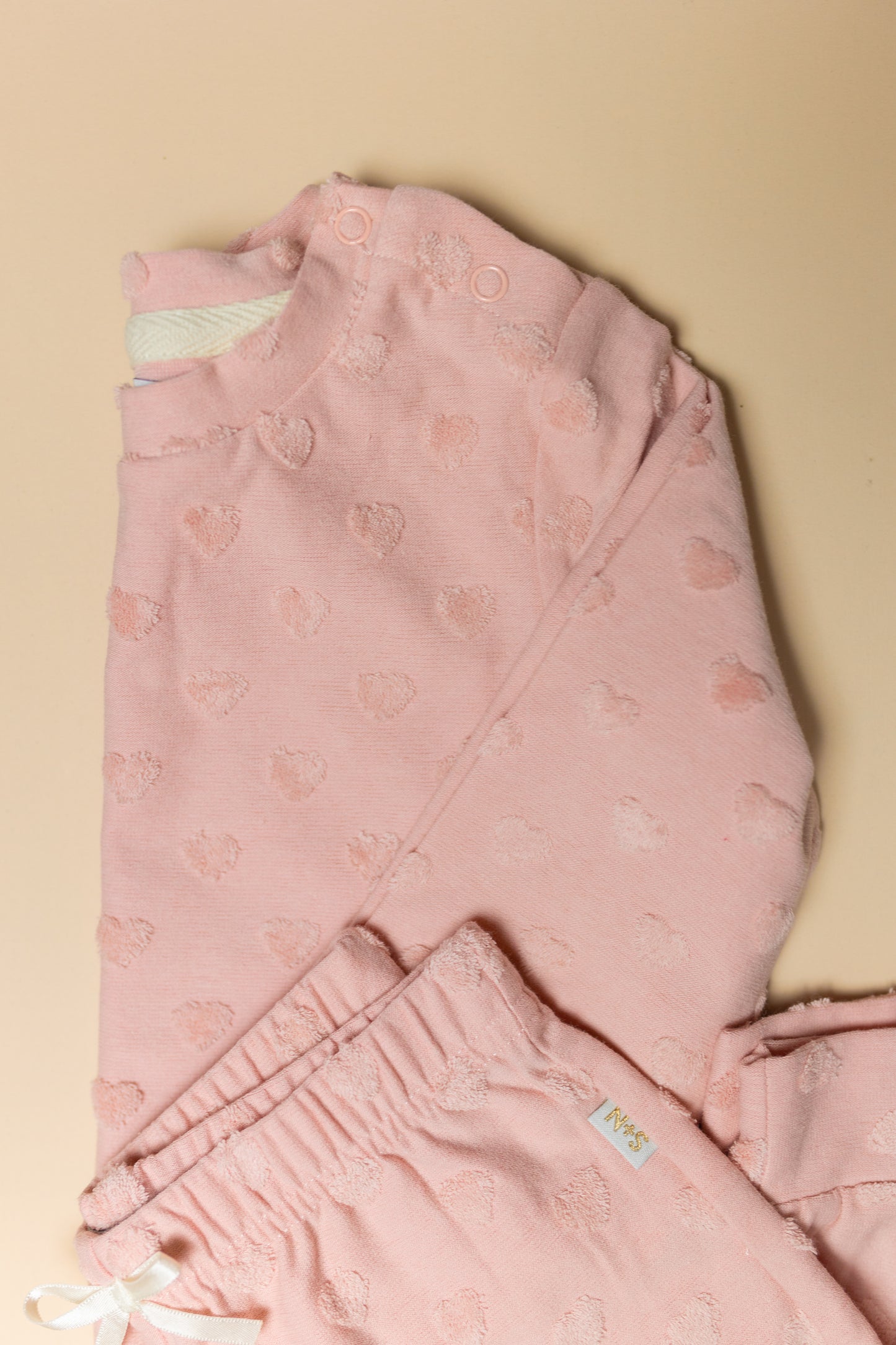 Pink Hearts Lounge Set