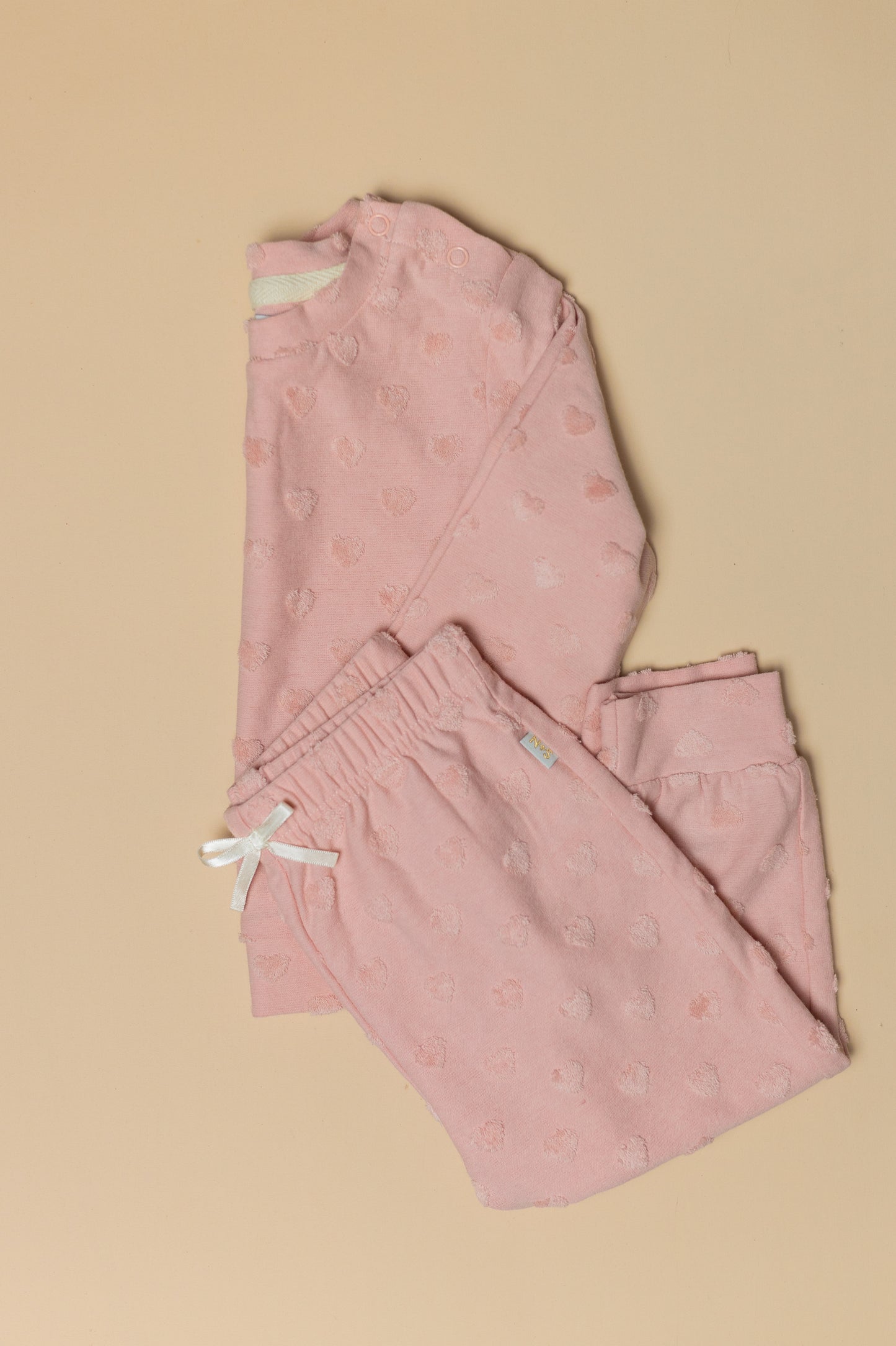 Pink Hearts Lounge Set