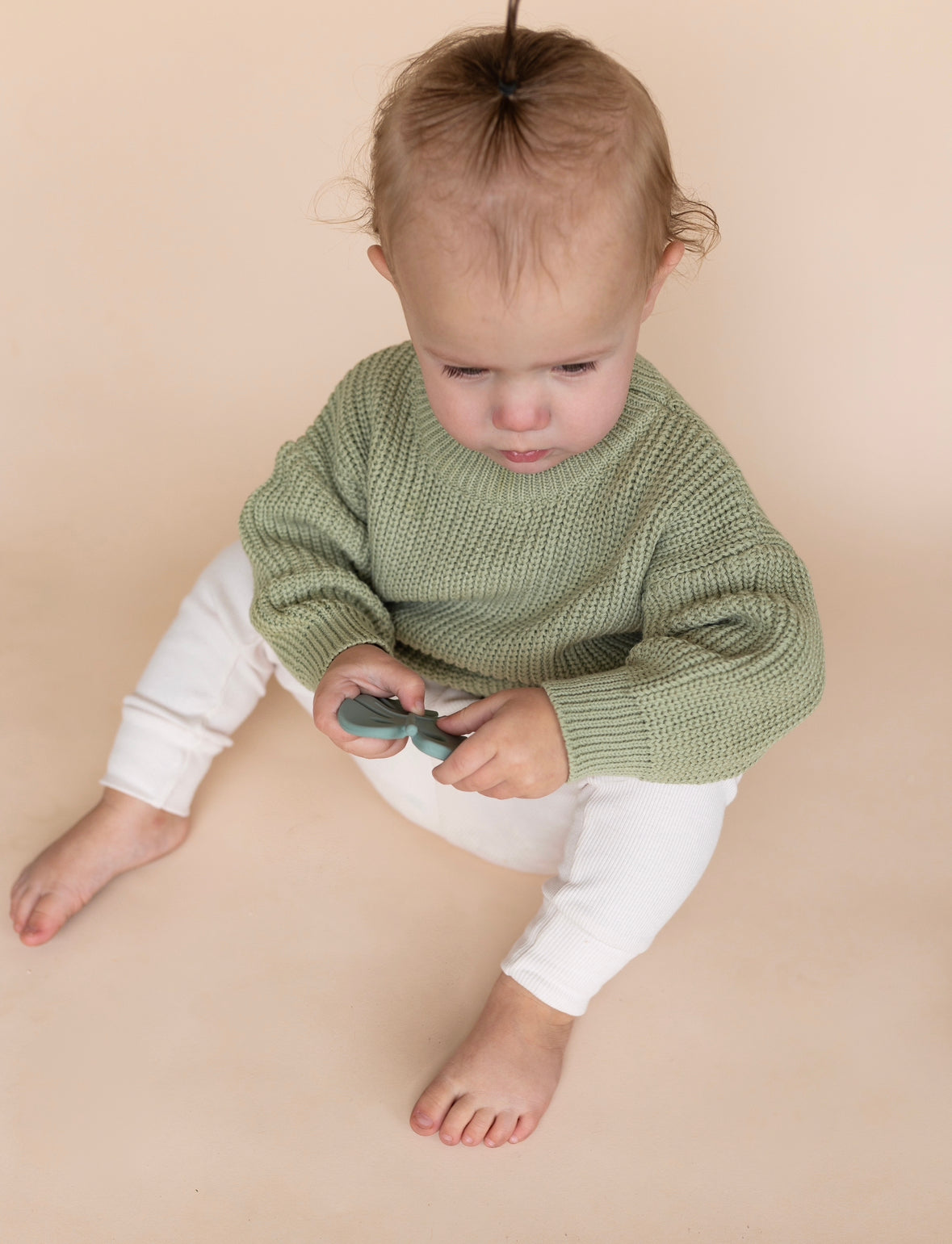 Olive Soft Knit Sweater