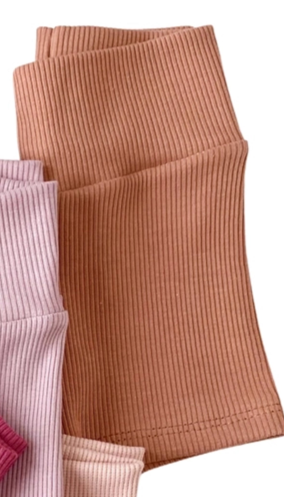 Ribbed Biker Shorts