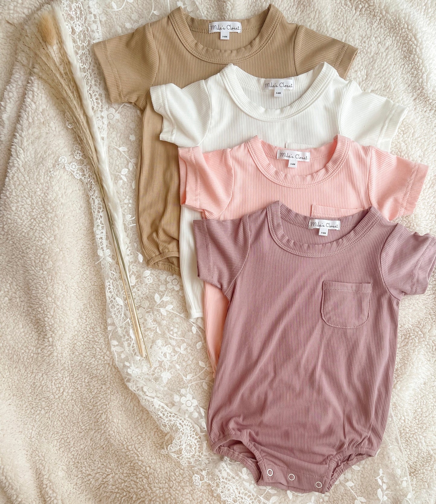 Ribbed T-shirt Bodysuit