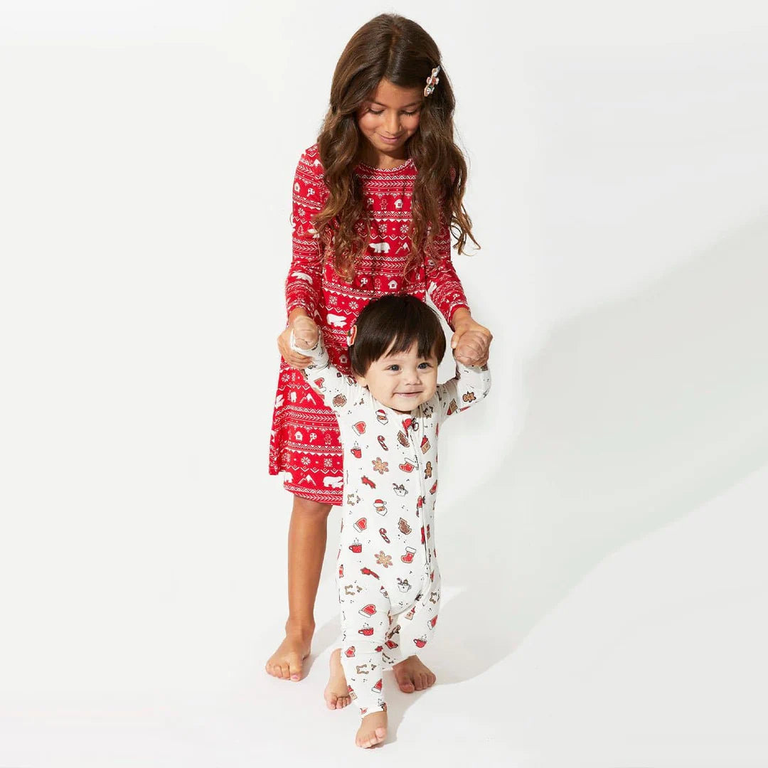 Sugar Cookie Bamboo Convertible Footie