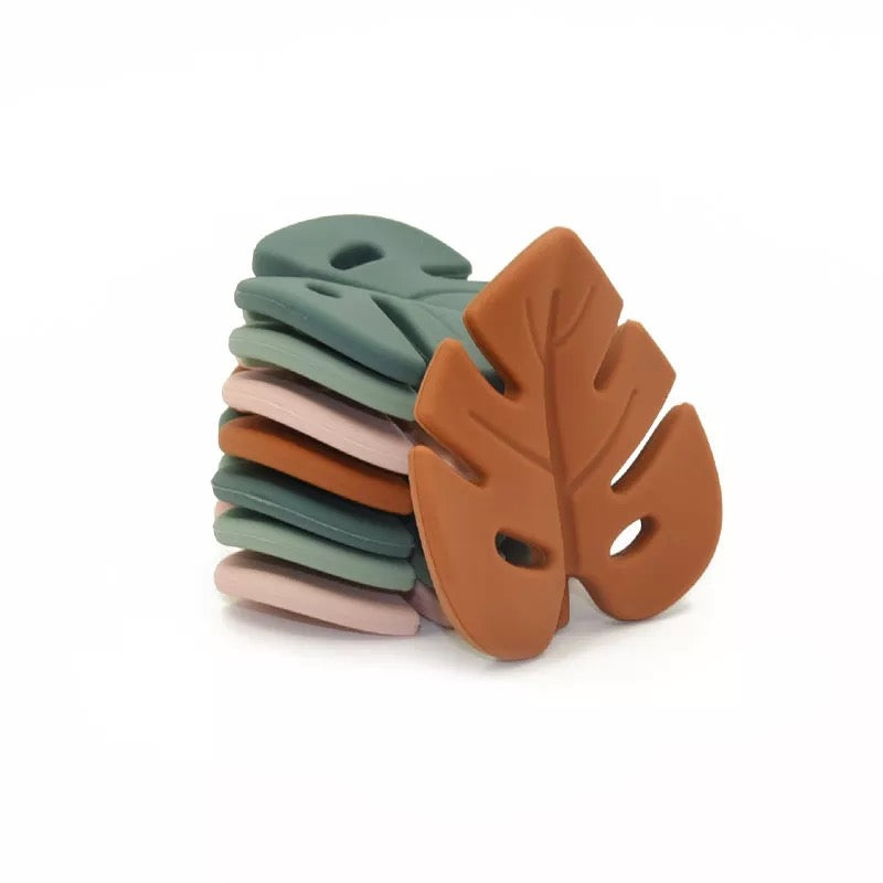 Monstera Leaf Teethers