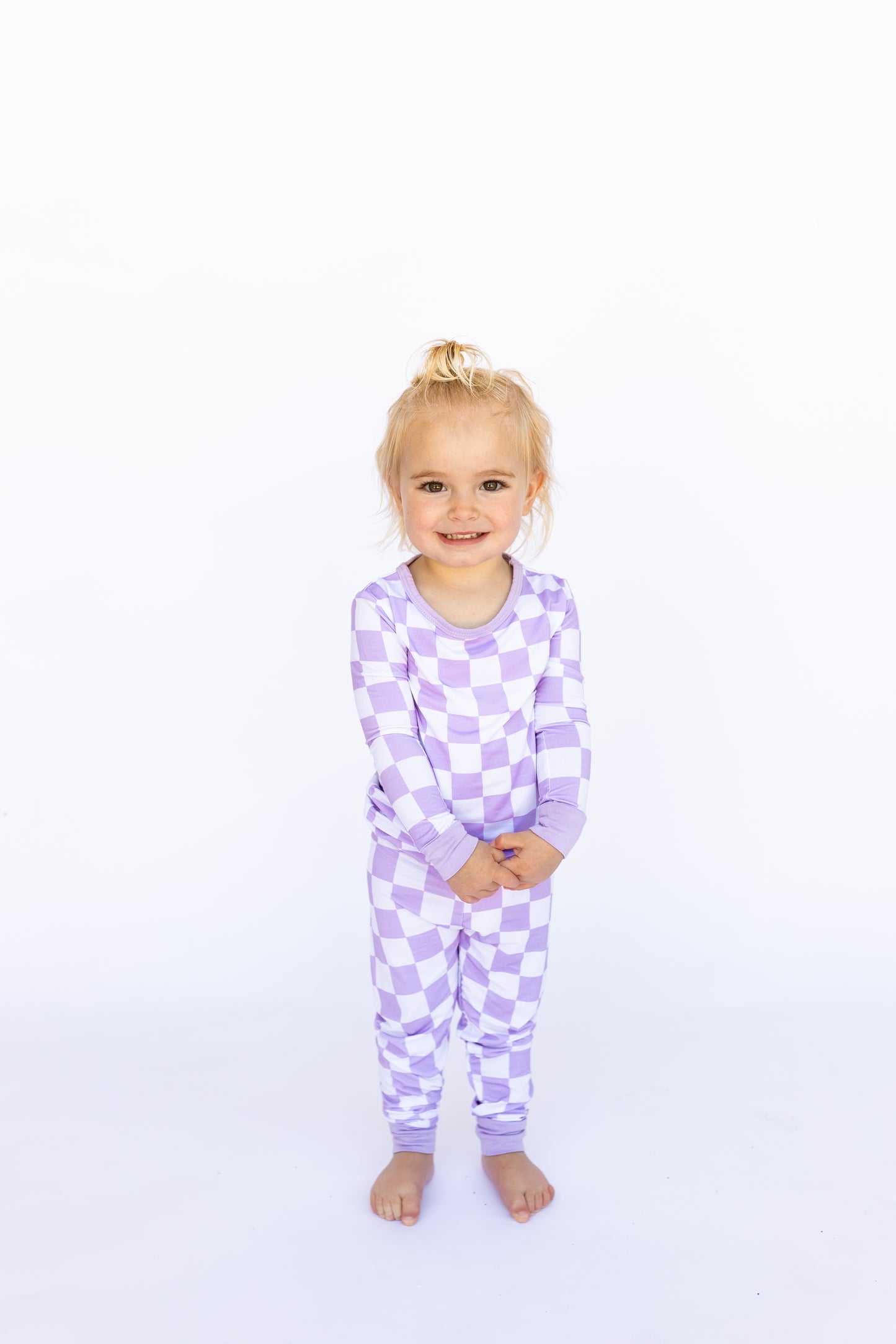 Purple Checkered Pajamas
