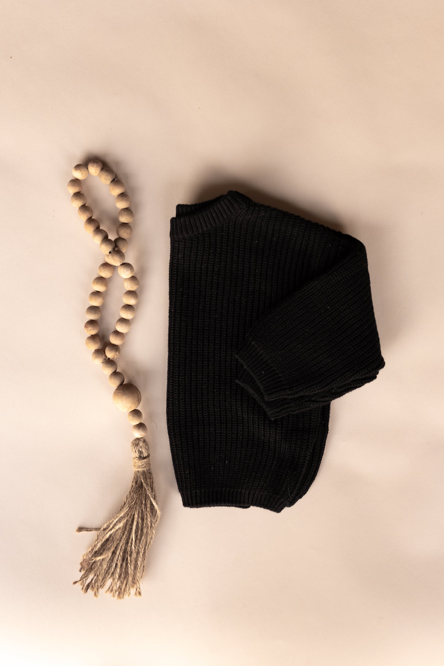 Black Cozy Knit