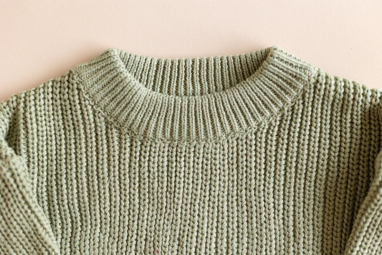 Olive Soft Knit Sweater