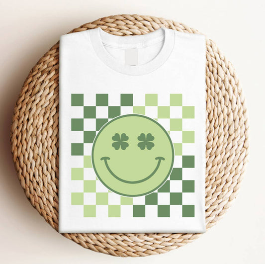 Checkered St Patrick’s Day Tee